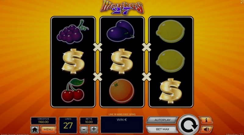 Играть Monkey 27 от Tomhorngaming в казино 1Win