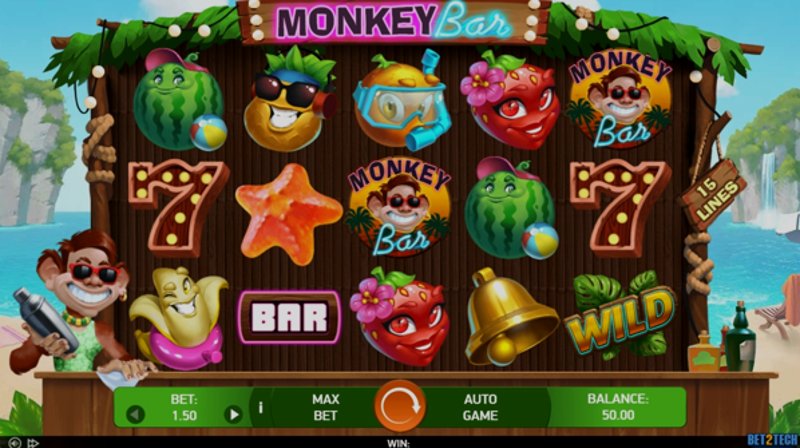 Играть Monkey Bar от Bet2tech в казино 1Win