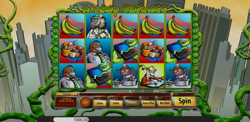 Monkey Business Genii в казино 1Win (1Вин) Monkey Business Genii в казино 1Win (1Вин)