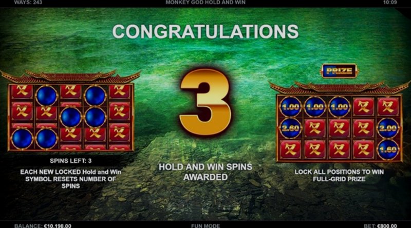Играть Monkey God Hold and Win от Kalamba в казино 1Win