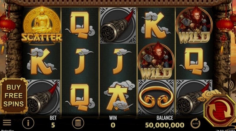 Играть Monkey King от Cq9 в казино 1Win