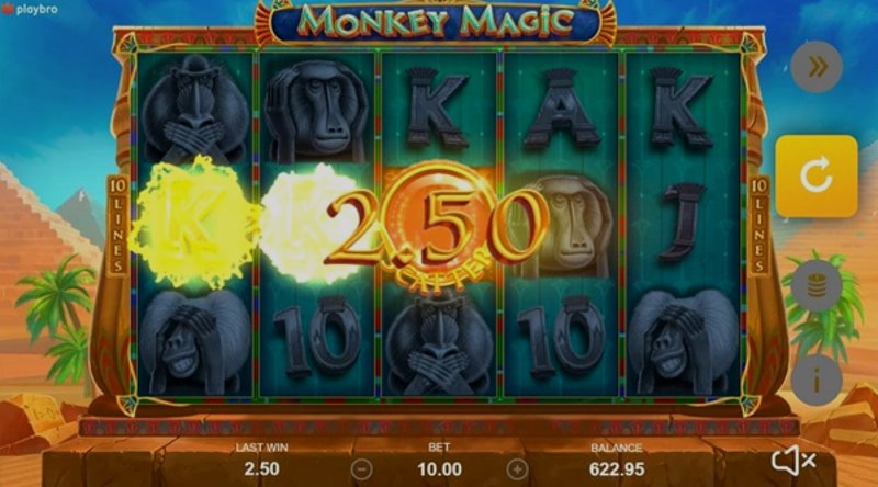 Играть Monkey Magic от Playbro в казино 1Win