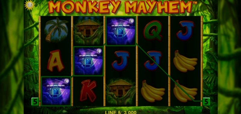 Играть Monkey Mayhem от Edict в казино 1Win