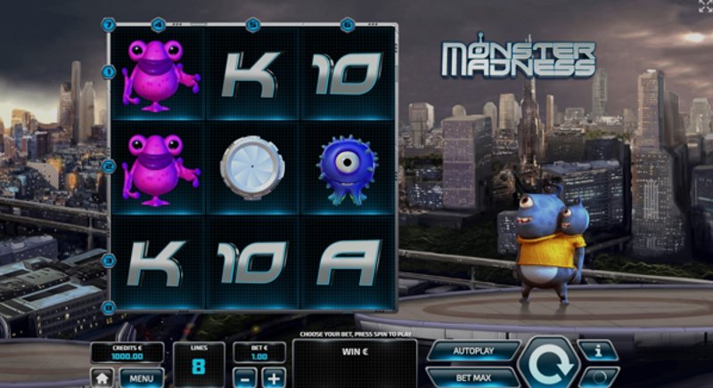 Играть Monster Madness от Tomhorngaming в казино 1Win