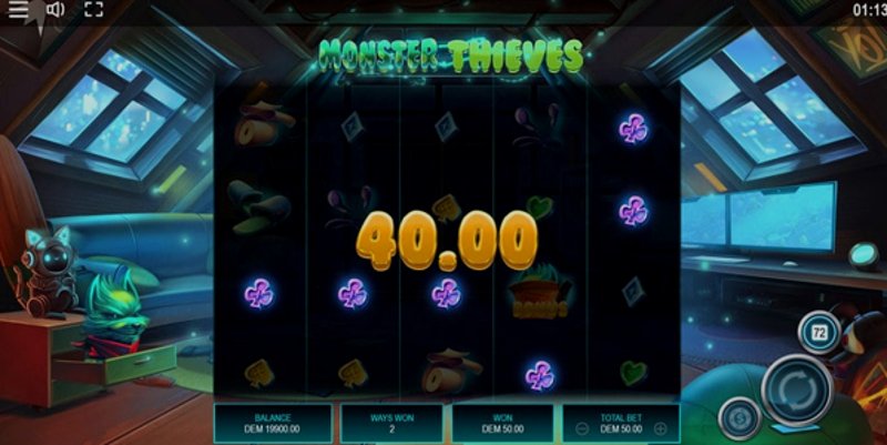 Играть Monster Thieves от Mancala Gaming в казино 1Win
