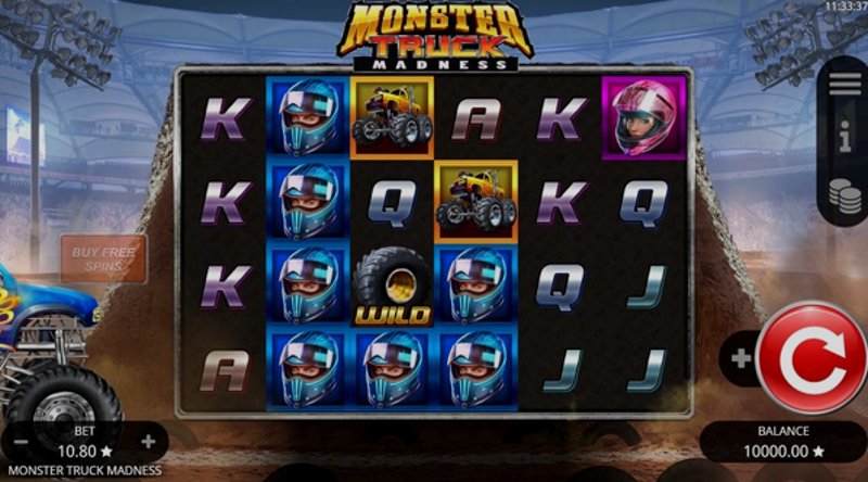 Играть Monster Truck Madness от Booming в казино 1Win