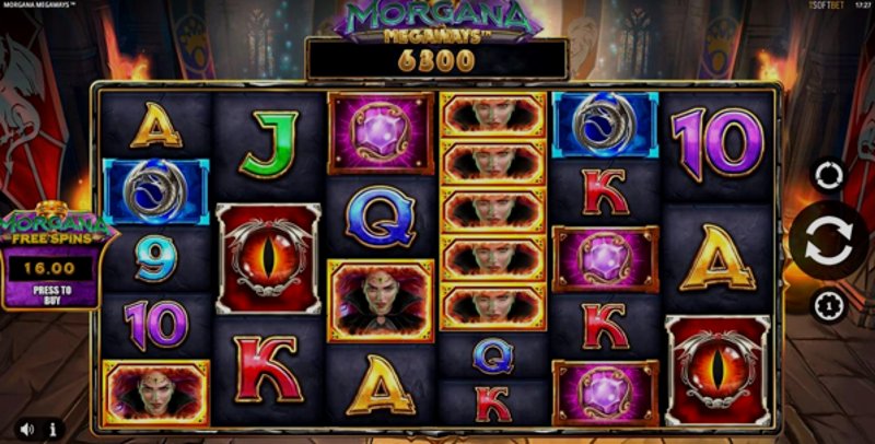 Играть Morgana Megaways от Isoftbet в казино 1Win