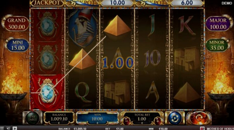 Играть MOTHER OF HORUS от Red Rake в казино 1Win