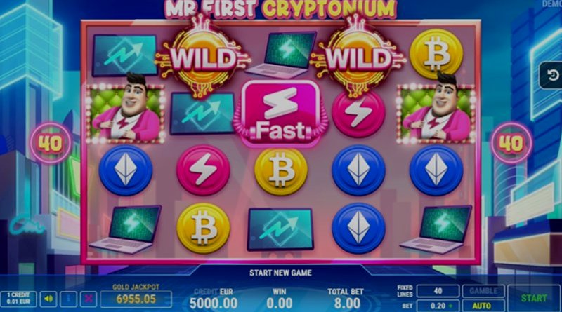 Играть Mr First Cryptonium от Fazi в казино 1Win