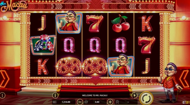 Играть Mr Macau от Betsoft в казино 1Win