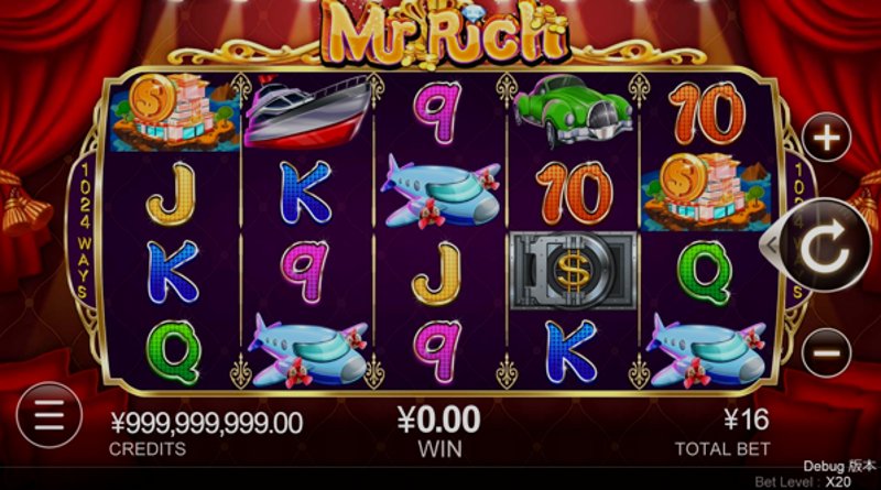 Играть Mr.Rich от Cq9 в казино 1Win