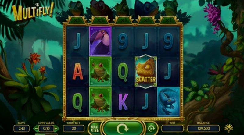 Играть Multifly от Yggdrasil в казино 1Win