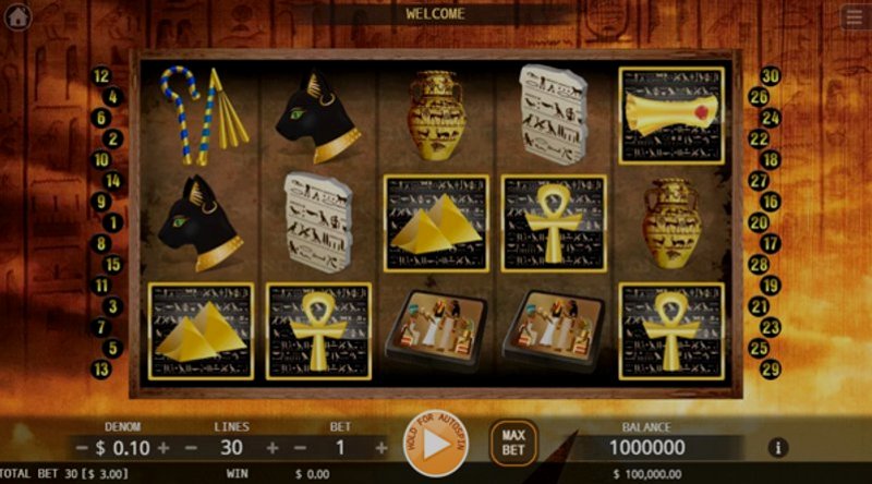 Играть Mysterious Pyramid от Kagaming в казино 1Win
