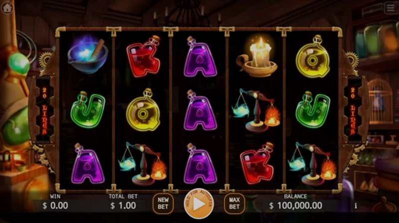 Играть Mystery Alchemy от Kagaming в казино 1Win