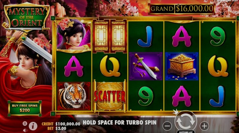 Играть Mystery of the Orient от Pragmatic в казино 1Win