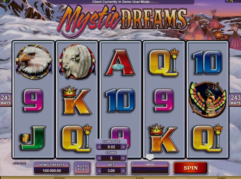 Играть Mystic Dreams от Microgaming в казино 1Win