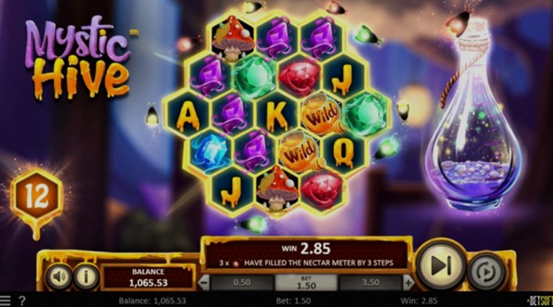 Играть Mystic Hive от Betsoft в казино 1Win