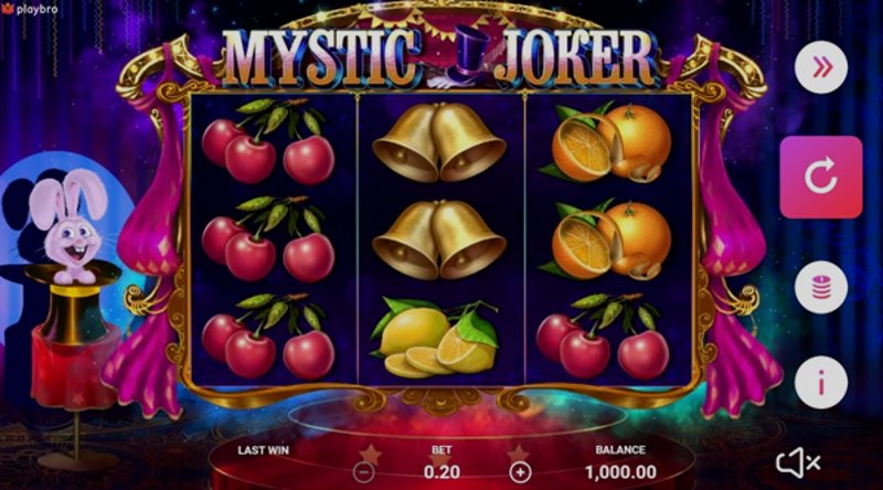 Играть Mystic Joker от Playbro в казино 1Win