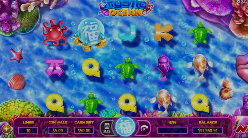 Играть Mystic Ocean от Netgaming в казино 1Win