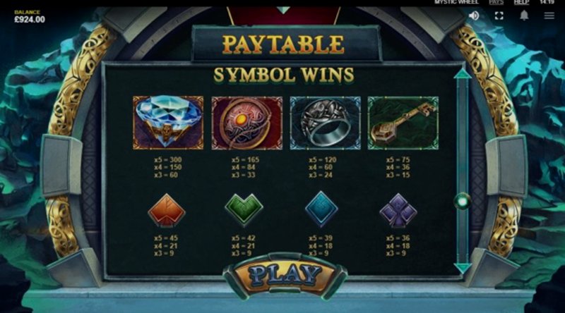 Играть Mystic Wheel от Red Tiger в казино 1Win