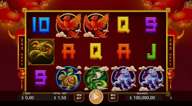 Играть Mythological от Eurasian Gaming в казино 1Win