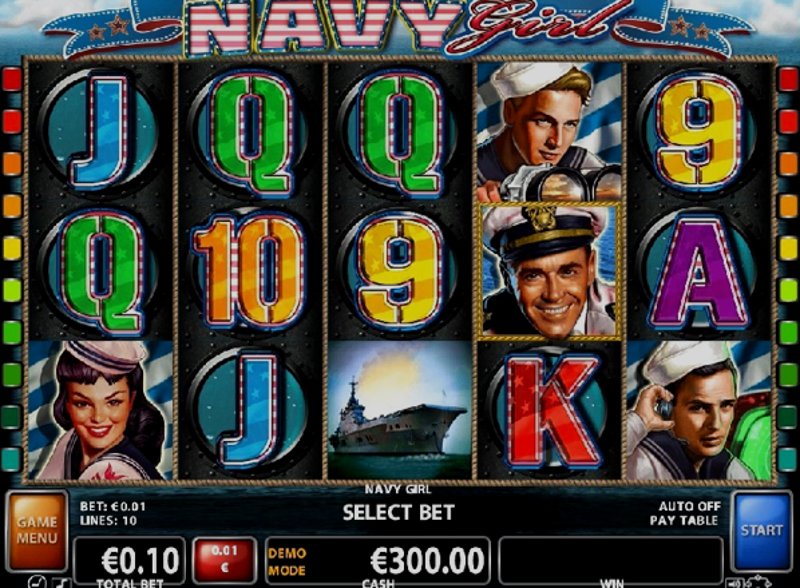 Играть Navy Girl от Ct Interactive в казино 1Win