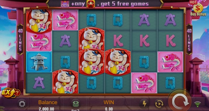 Играть Neko Fortune от Tadagaming в казино 1Win