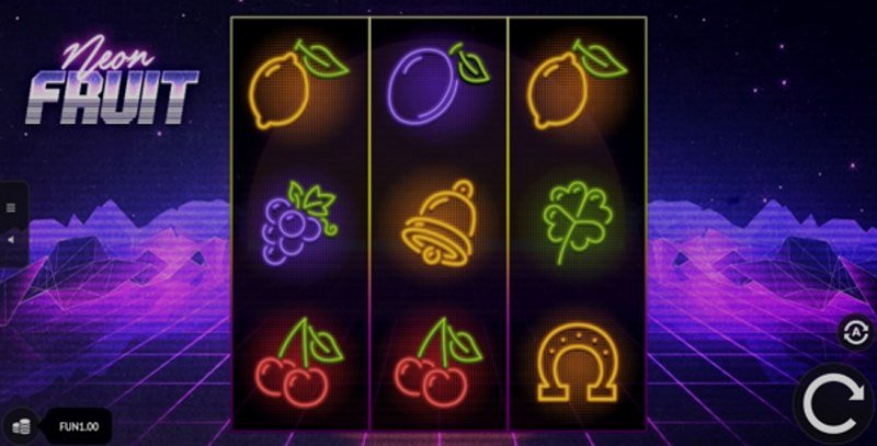Играть Neon Fruit от 1x2gaming в казино 1Win