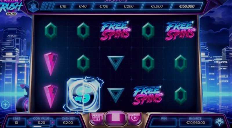 Играть Neon Rush от Yggdrasil в казино 1Win
