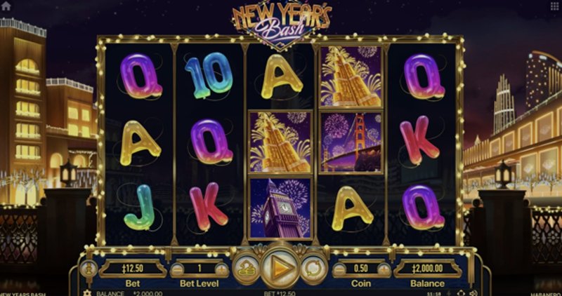 Играть New Years Bash от Habanero в казино 1Win