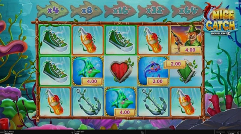 Играть Nice Catch DoubleMax от Yggdrasil в казино 1Win