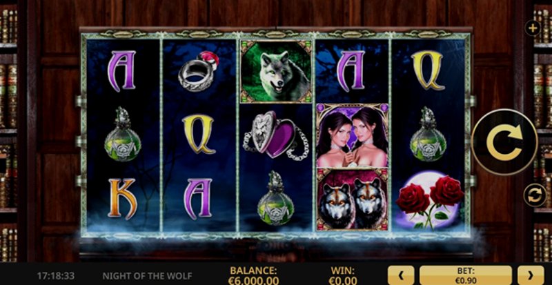 Играть Night of the Wolf от High5 в казино 1Win