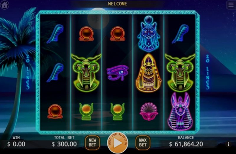 Играть Night on the Nile от Kagaming в казино 1Win