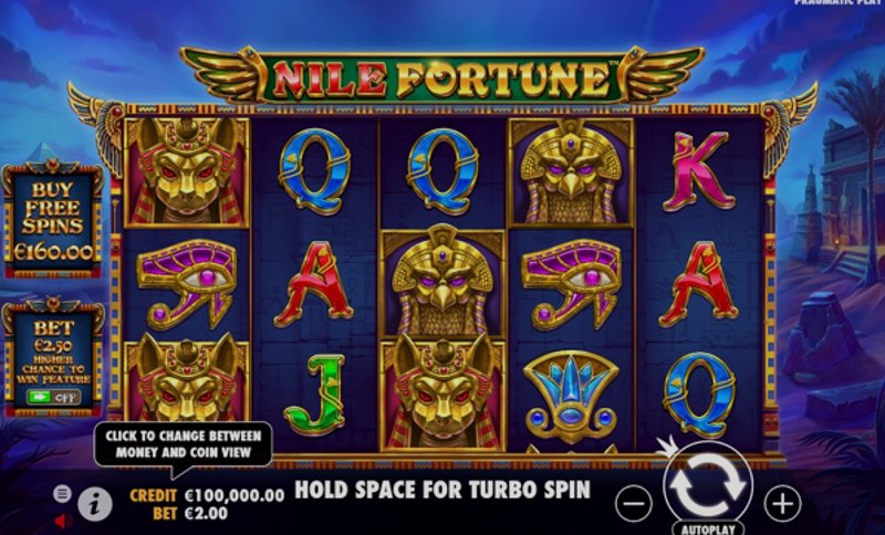 Играть Nile Fortune от Pragmatic в казино 1Win