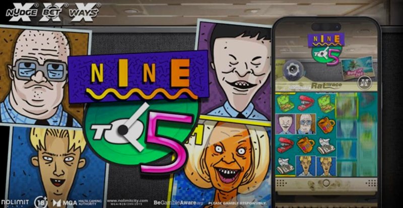 Играть Nine to Five от No Limit City в казино 1Win