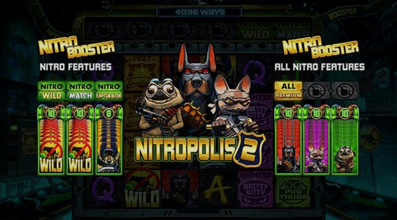 Играть Nitropolis 2 от Elk в казино 1Win