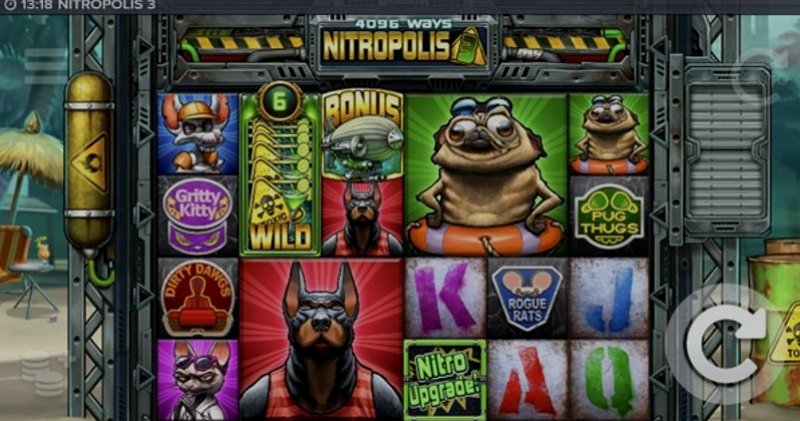 Играть Nitropolis 3 от Elk в казино 1Win