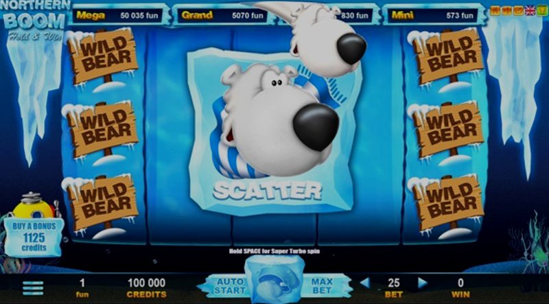 Играть Northern Boom от Belatra в казино 1Win
