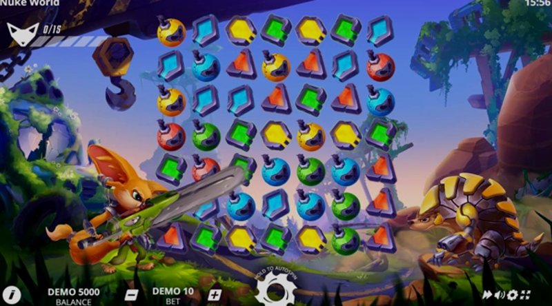 Играть Nuke World от Evoplay в казино 1Win
