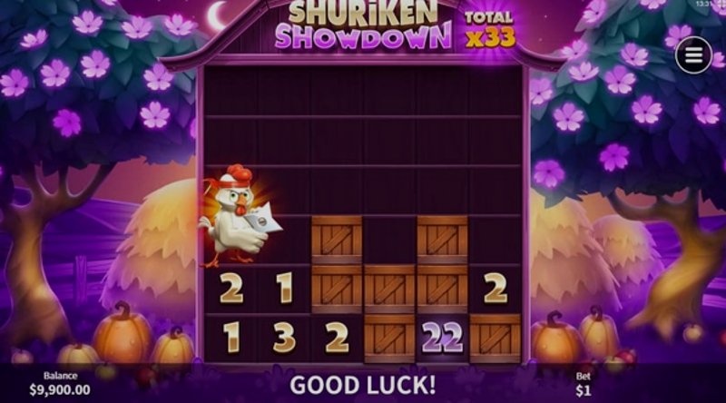 Играть Nunchucks Chicken от Skywind в казино 1Win