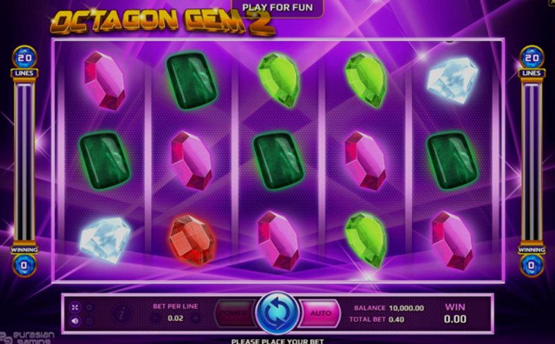 Играть Octagon Gem от Eurasian Gaming в казино 1Win
