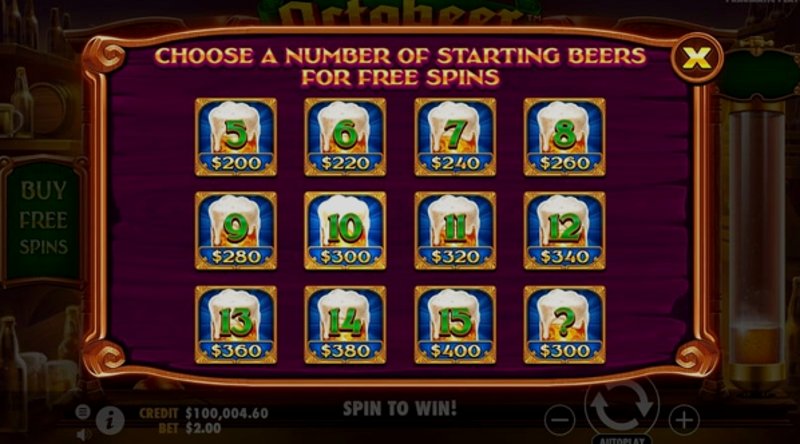 Играть Octobeer Fortunes от Pragmatic в казино 1Win