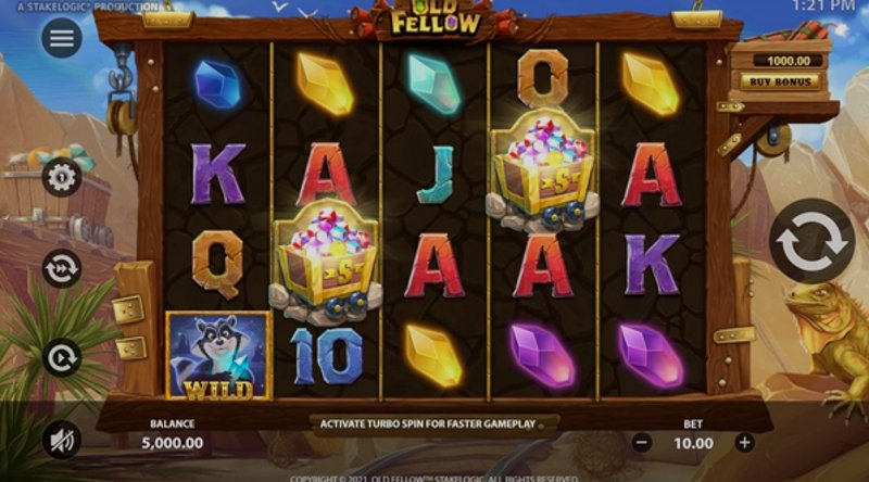 Играть Old Fellow от Stakelogic в казино 1Win