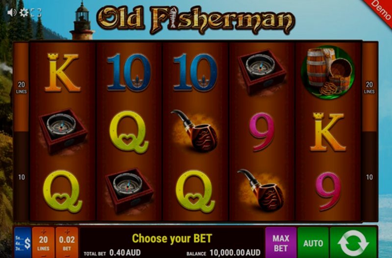 Играть Old Fisherman от Gamomat в казино 1Win