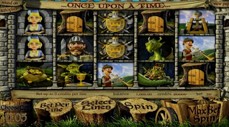 Играть Once Upon A Time от Betsoft в казино 1Win