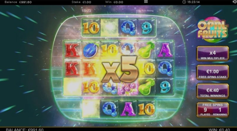 Играть Opal Fruits от Big Time Gaming в казино 1Win
