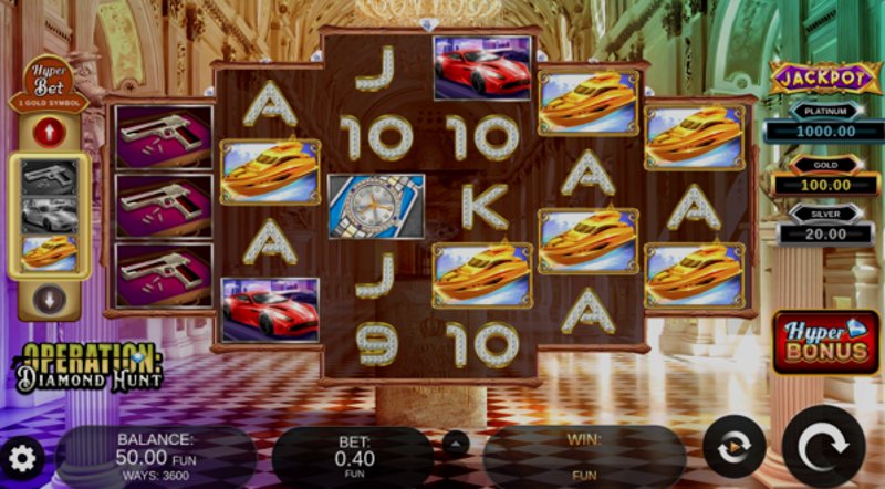 Играть Diamond Hunt от Platipus в казино 1Win