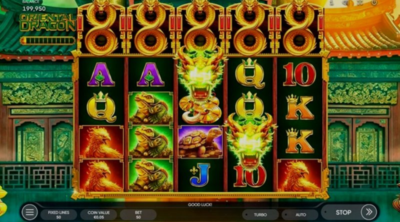Играть Oriental Dragon от Endorphina в казино 1Win