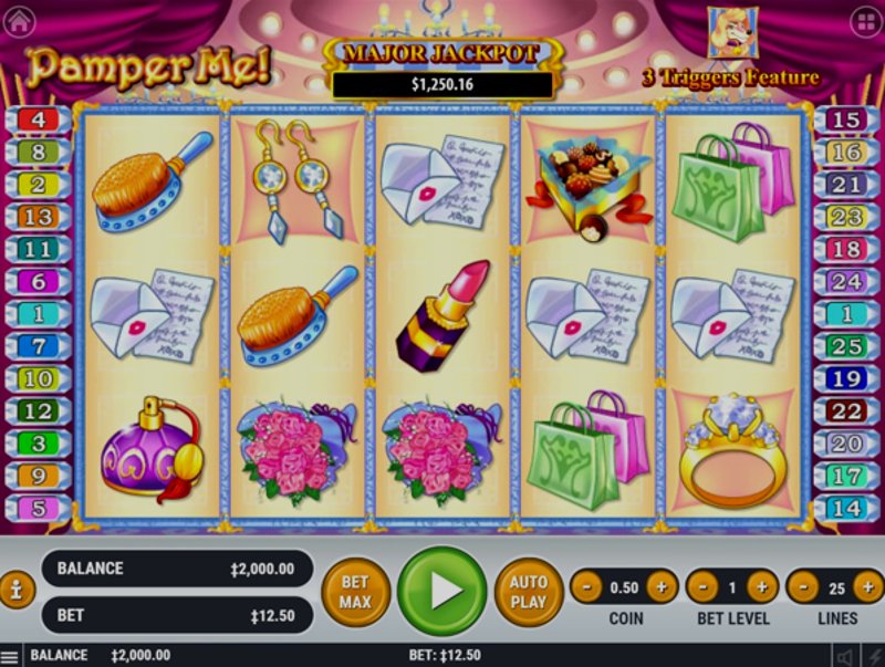 Играть Pamper Me от Habanero в казино 1Win