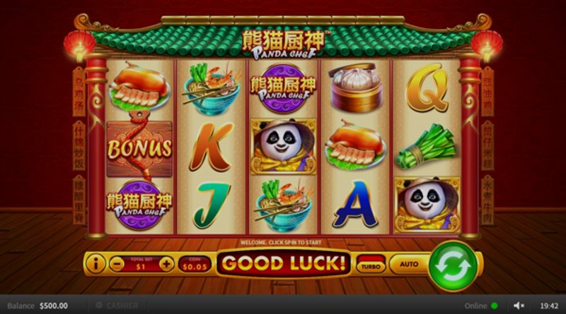 Играть Panda Chef от Eurasian Gaming в казино 1Win